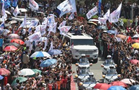 Pedagang Cilik Ketiban Cuan Pesta Rakyat Sambut Prabowo-Gibran