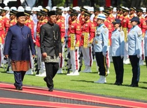 Upacara Pisah Sambut Presiden dan Wakil Presiden 2024-2029