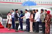 Luhut Binsar dan Konglomerat Dato Sri Tahir Sambut Jokowi di Solo