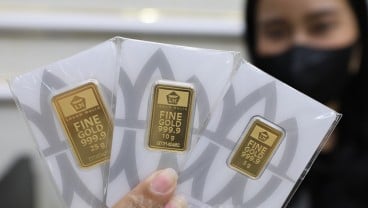 Harga Emas 24 Karat Antam Hari Ini Stagnan, Rp1,5 Juta per Gram