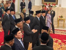 Kaesang dan Grace Dampingi Raja Juli Jelang Dilantik Prabowo Jadi Menteri Kehutanan