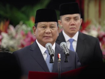 Resmi! Prabowo Lantik 53 Menteri Kabinet Merah Putih: AHY, Sri Mulyani, Mayor Teddy Cs