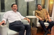 Airlangga Sowan ke Luhut usai Resmi Jadi Ketua Dewan Ekonomi Nasional