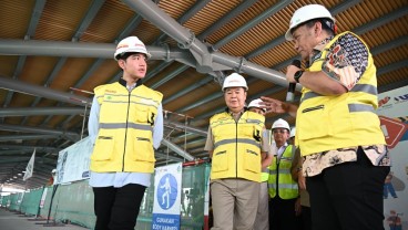 Dua Hari jadi Wapres, Gibran Sat-set Tinjau Proyek LRT Velodrome-Manggarai