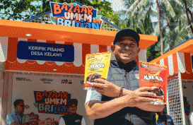 BRI Berdayakan UMKM Keripik Pisang di Bakauheni Lampung