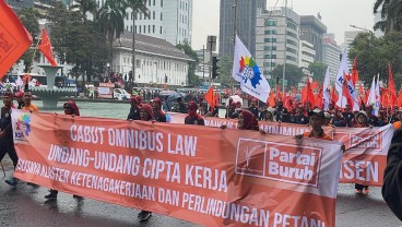 Tuntutan Demo Buruh Kamis (24/10): Kenaikan UMP 10% hingga Cabut Cipta Kerja