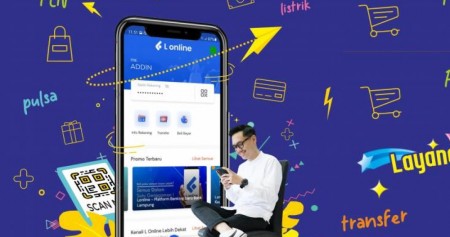 Bank Lampung layani transaksi secara digital./Istimewa