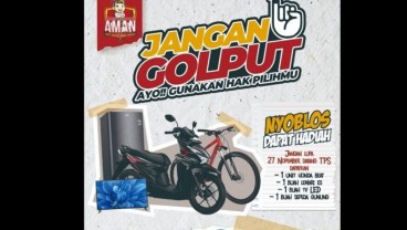 Ada Hadiah Motor dan Sepeda untuk Pemilih Pilkada 2024