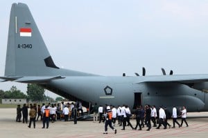 Menteri Kabinet Merah Putih bertolak ke Magelang