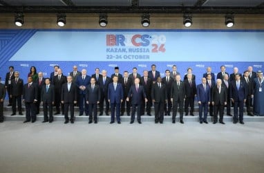 Momen Menlu Sugiono Foto Bersama Putin hingga Xi Jinping di KTT BRICS Rusia