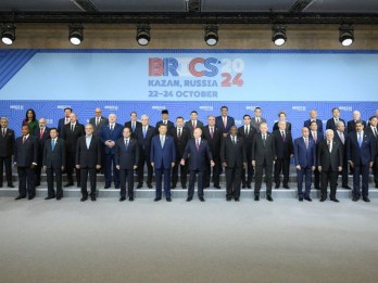 Momen Menlu Sugiono Foto Bersama Putin hingga Xi Jinping di KTT BRICS Rusia