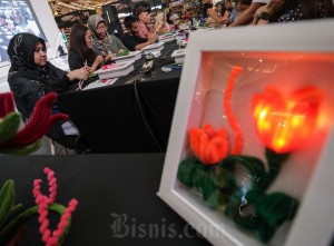 Workshop 3D Flower Lamp Pada Pertamina SMEXPO 2024