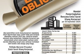 SURAT UTANG KORPORASI   : Ruang Sempit Emisi Obligasi