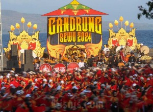 Persiapan Festival Gandrung Sewu