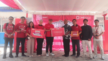 CIMB Niaga Gelar "Kejar Mimpi Goes to School" di SDN 18 Palembang