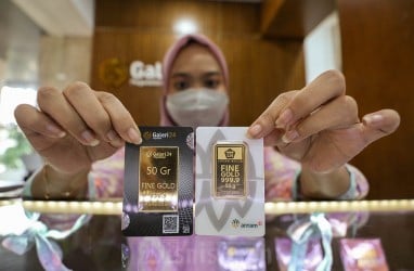 Harga Emas Antam Hari Ini Termurah Rp1,53 Juta per Gram