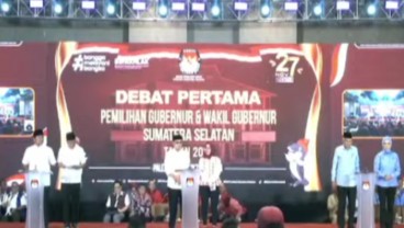 Debat Perdana Cagub Sumsel: Begini Visi Misi Bidang Perekonomian