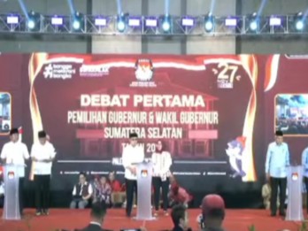 Debat Perdana Cagub Sumsel: Begini Visi Misi Bidang Perekonomian