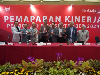 Kinerja Bank Jatim Triwulan III/2024, Penyaluran Kredit Naik 20%