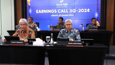 Bank BJB Catat Laba Kondsolidasi Rp1,47 Triliun pada Kuartal III 2024