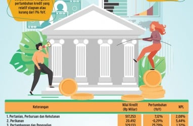 GAGAL BAYAR DEBITUR   : Bank Terantuk Bisnis Padat Karya