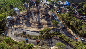Proyek Pembangunan Jalan Layang di Kabupaten Maros Ditargetkan Selesai Pada Akhir Tahun