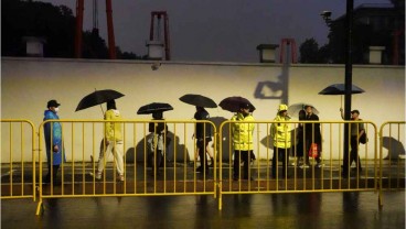 Perayaan Halloween di China Diperketat, Polisi Patroli di Jalanan Shanghai