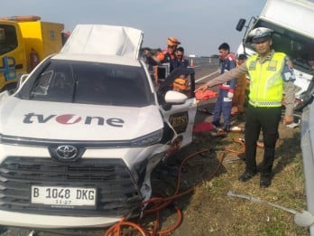 Polisi Ungkap Detik-Detik Sebelum Kecalakaan Mobil Kru tvOne: Supir Truk Sempat Tertidur