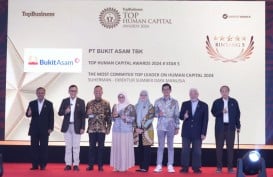 PTBA Borong Dua Penghargaan di TOP Human Capital Awards 2024