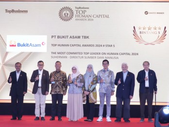 PTBA Borong Dua Penghargaan di TOP Human Capital Awards 2024