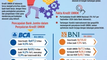 PEMBIAYAAN PERBANKAN    : Bank Jumbo Pacu Kredit UMKM