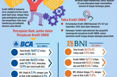 PEMBIAYAAN PERBANKAN    : Bank Jumbo Pacu Kredit UMKM