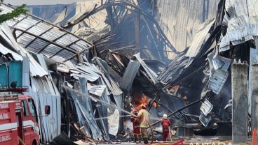 Pabrik Mainan Master Kidz di Kawasan Industri Kendal Kebakaran