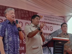 Maurarar Groundbreaking Proyek Pertama Program 3 Juta Rumah, Klaim Tak Pakai APBN