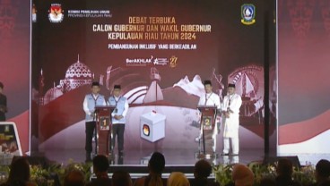 Ansar dan Rudi Saling Lempar Bola Panas Soal Proyek Rempang di Debat Pilgub Kepri