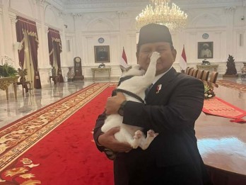 Bikin Gemes, Ini Momen Bobby 'Cakar dan Gigit' Wajah Prabowo