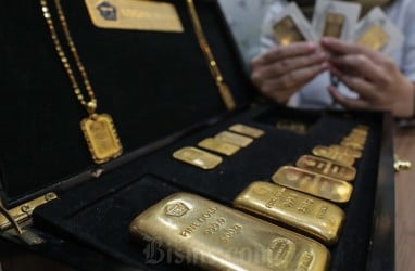 Harga Emas Antam Hari Ini Mandek, Ukuran 1 Gram Masih Dibanderol Rp1.539.000