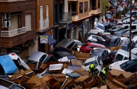 Korban Tewas Banjir Bandang Spanyol Tembus 214 Orang