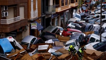 Korban Tewas Banjir Bandang Spanyol Tembus 214 Orang