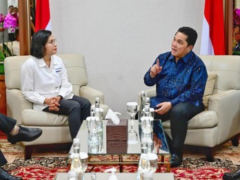 Bahas Embrio Superholding BUMN, Erick Thohir Bakal Temui Sri Mulyani