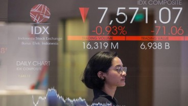 Investor Asing Keluar dari Pasar Saham RI Jelang Pilpres AS