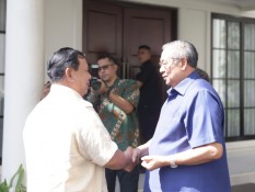 Setelah Bertemu Jokowi, Prabowo Makan Malam dengan SBY di Cikeas