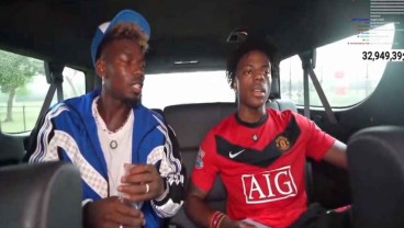 Super Kocak! Ini Detik-detik Speed Ajari Paul Pogba Bilang "Minggir Lu Miskin"
