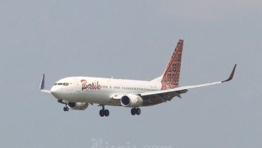 Batik Air Buka Rute Baru Bengkulu-Jakarta (PP), Simak Jadwalnya