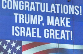 Spanduk "Make Israel Great" Berkibar setelah Kemenangan Donald Trump