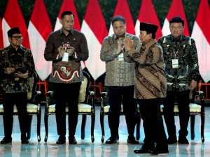 Pembukaan Rakornas Pemerintah Pusat dan dan Pemerintah Daerah Tahun 2024 bertema Implementasi Asta Cita Menuju Indonesia Emas Tahun 2045