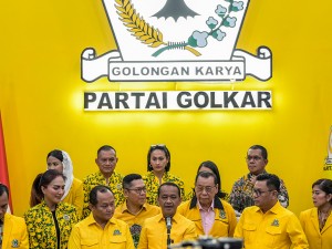 Partai Golkar mengumumkan jajaran kepengurusan partai periode 2024-2029.