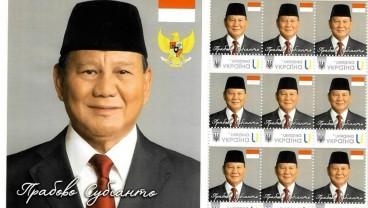 Wajib Dikoleksi Filatelis, Pos Ukraina Buat Prangko Edisi Bergambar Prabowo