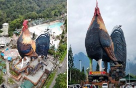 Intip Hotel Berbentuk Ayam Raksasa Setinggi 35 Meter, yang Raih Guiness World Record