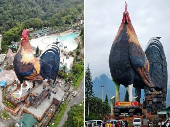 Intip Hotel Berbentuk Ayam Raksasa Setinggi 35 Meter, yang Raih Guiness World Record